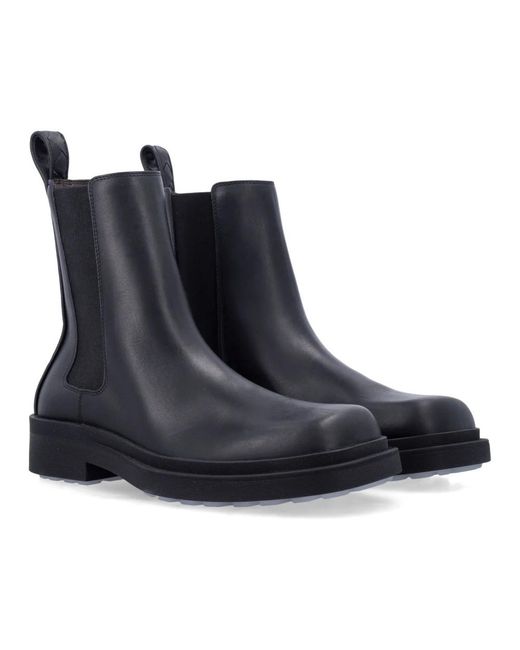 Bottega Veneta Blue Chelsea Boots