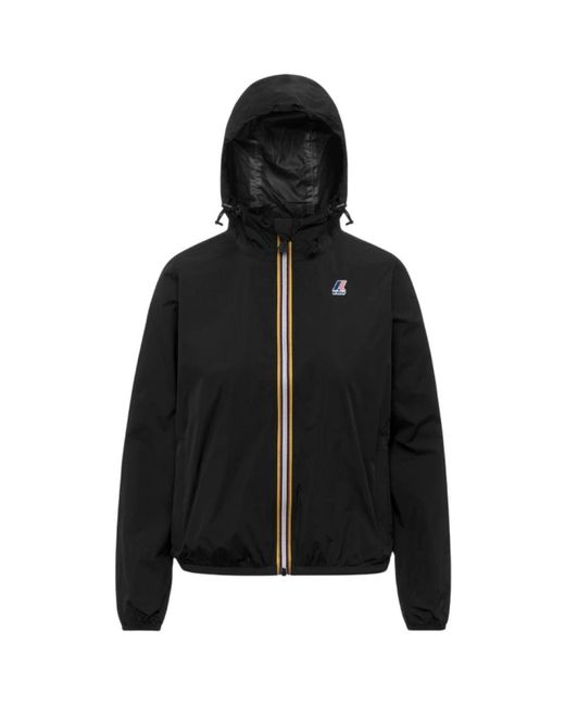 K-Way Black Rain Jackets