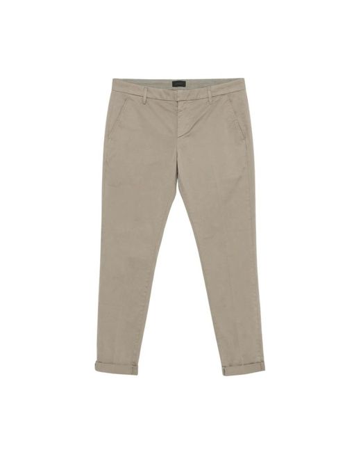 Dondup Gray Chinos for men