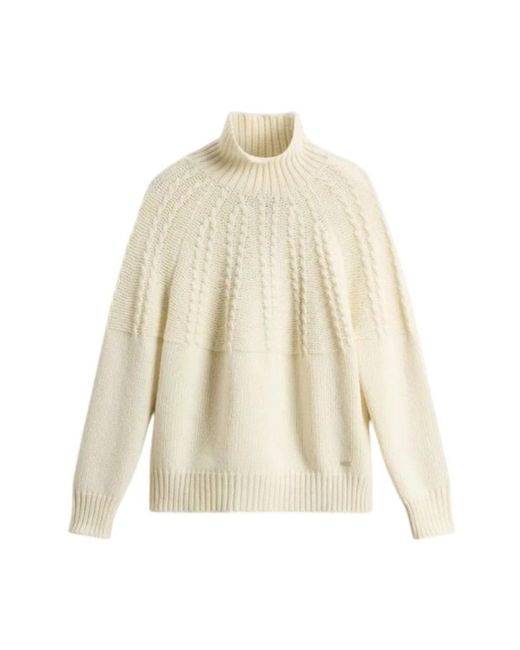 Woolrich Natural Turtlenecks