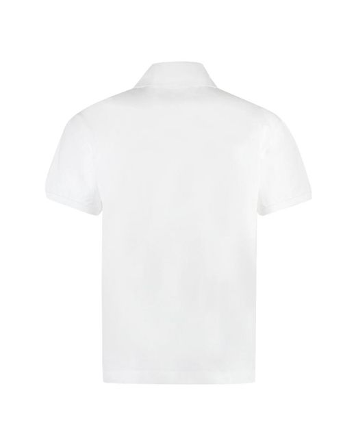 Palm Angels White Polo Shirts for men