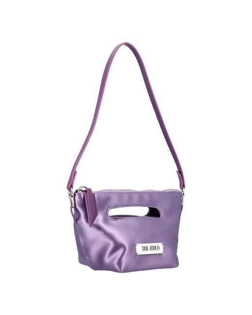 The Attico Purple Shoulder Bags