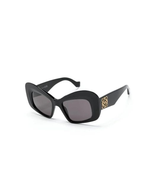 Lw40128i 01a occhiali da sole di Loewe in Black