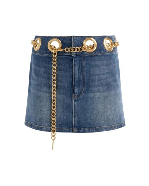 Alice + Olivia Blue Denim Skirts