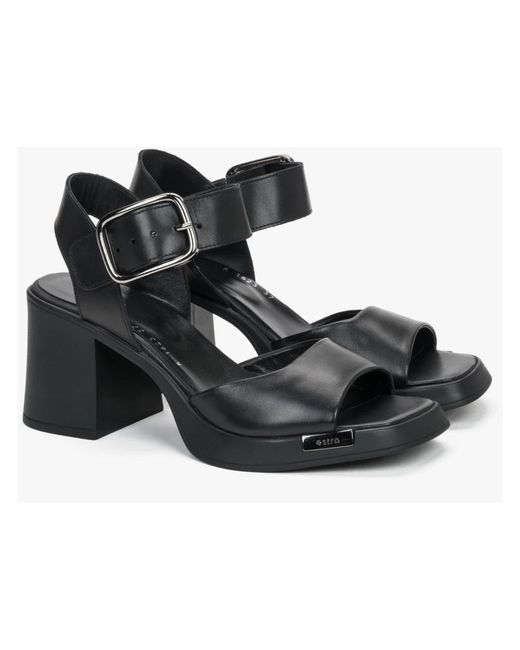 ESTRO Blue High Heel Sandals