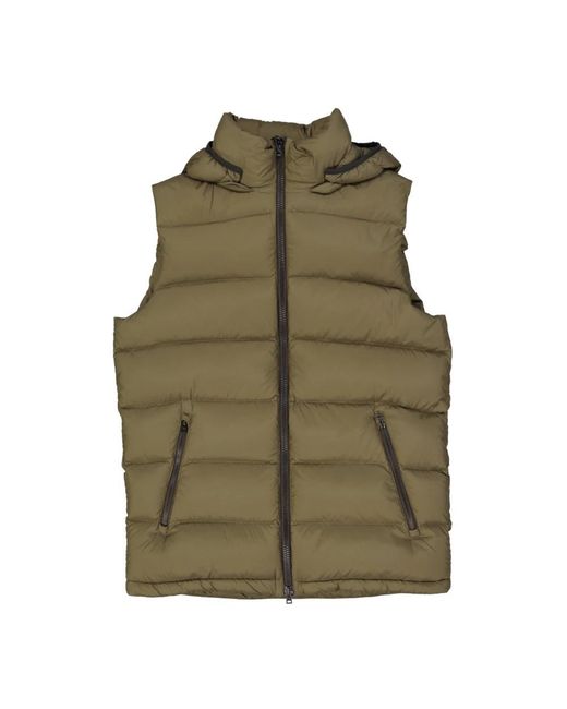 Vests di Herno in Green da Uomo