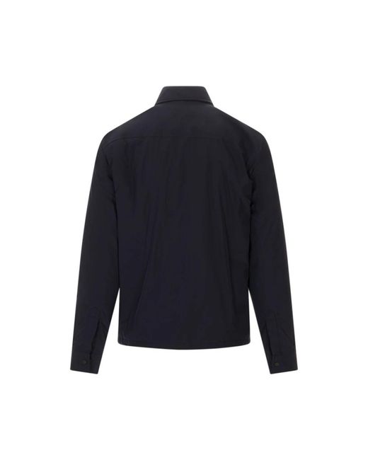 Moncler Blue Light Jackets for men