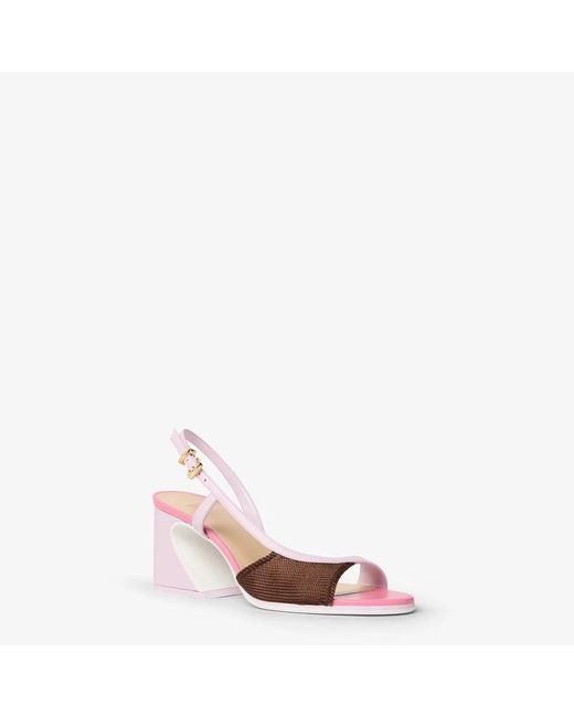 Fendi Pink Sandal E26