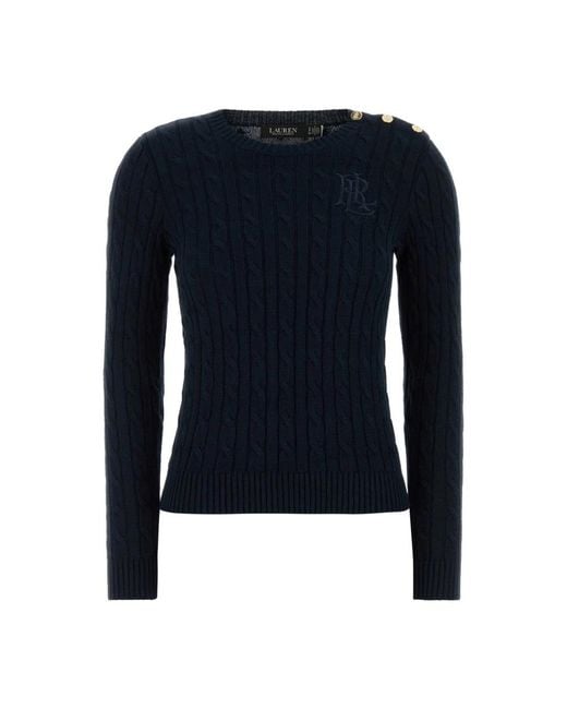 Polo Ralph Lauren Blue Round-Neck Knitwear