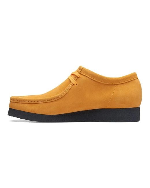 Clarks Blue Laced Shoes for men