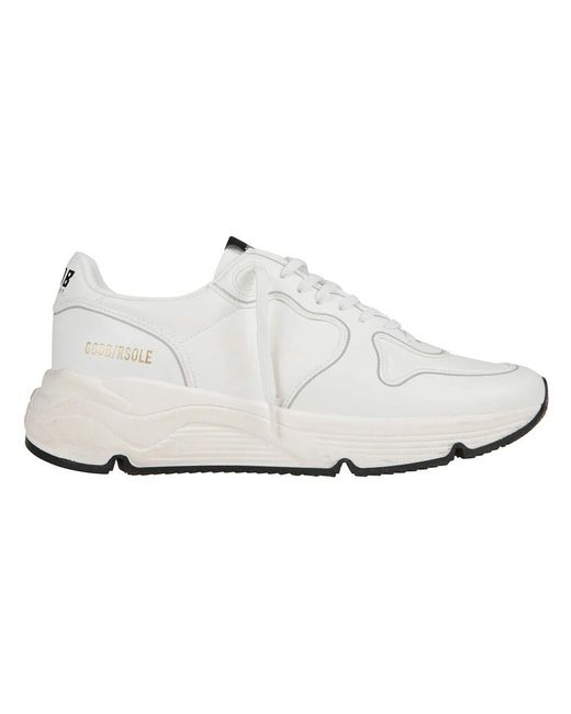 Golden Goose Deluxe Brand White Weiße stern laufschuhe