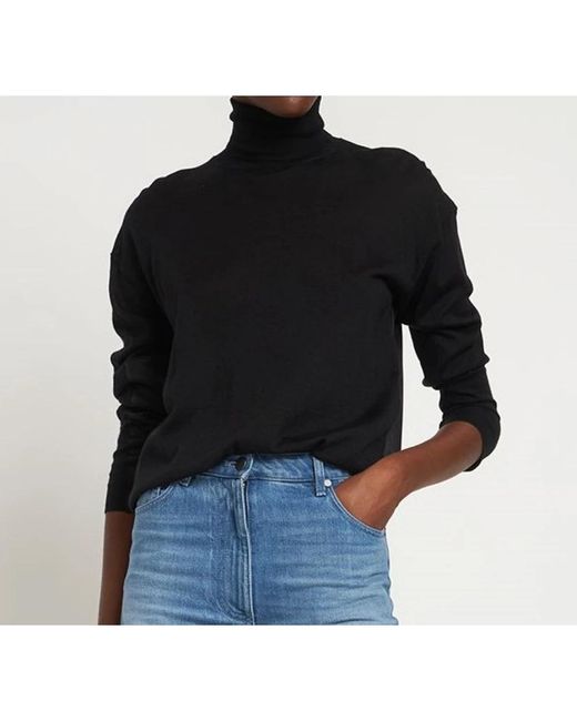 Tom Ford Truien & Vesten ,Zwart ,Kasjmier Turtleneck Trui in het Black