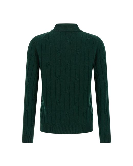 Zanone Green Polo Shirts for men