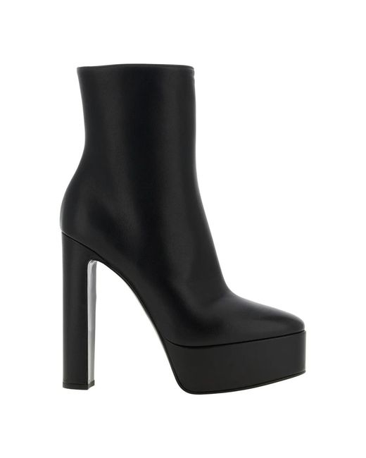Le Silla Black Heeled Boots