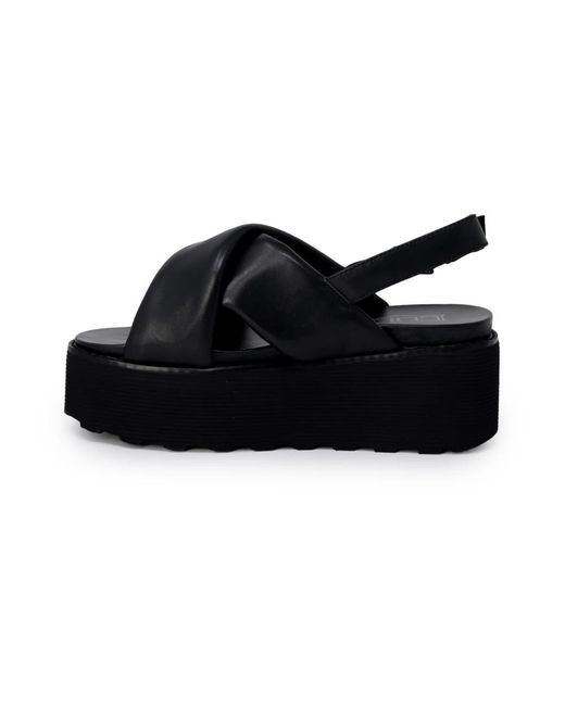 Shoes > sandals > flat sandals Cult en coloris Black