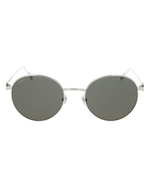 Sunglasses Cartier pour homme en coloris Gray