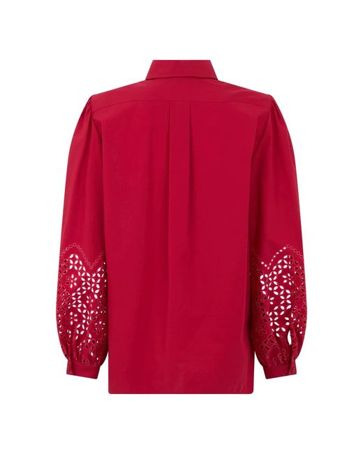 Shirts Alberta Ferretti de color Red