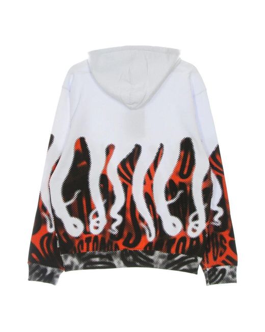 Octopus Kapuzenpullover Halftone Weiß in White für Herren