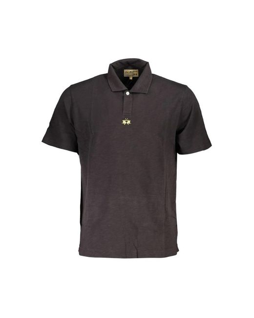 Polo Shirts La Martina pour homme en coloris Black