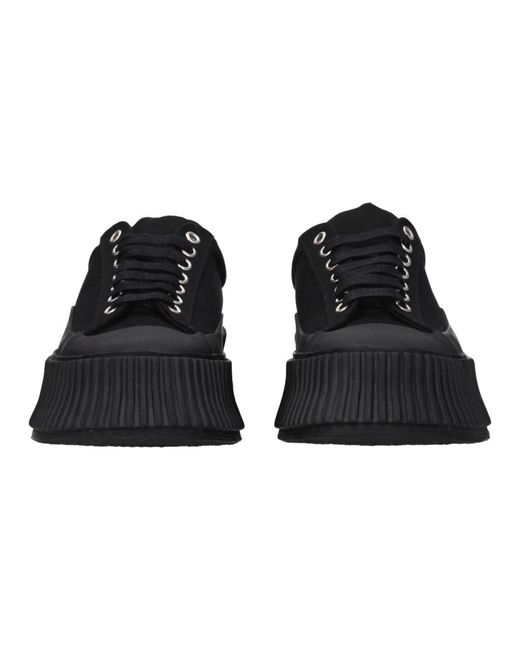 Jil Sander Black Sneakers