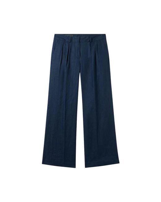Brooks Brothers Blue Wide Trousers