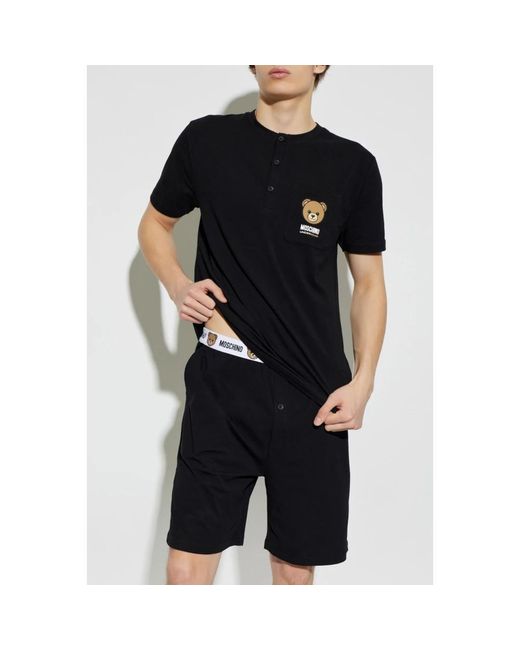 Pyjamas Moschino pour homme en coloris Black