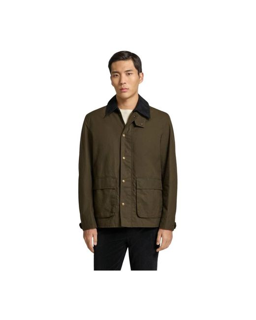 Jack & Jones Jassen ,Groen ,Katoen Bluclint Waxed Jacket in het Green voor heren