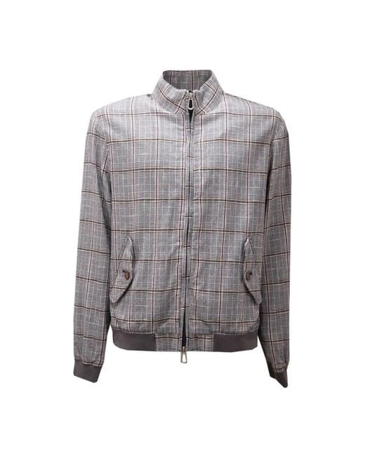 AT.P.CO Gray Winter Jackets for men