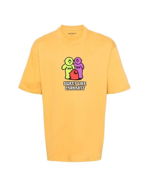 Carhartt Gummy t-shirt in Yellow für Herren