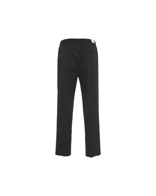 BRIGLIA Schwarze hose mit elastischem bund ss25 in Black für Herren