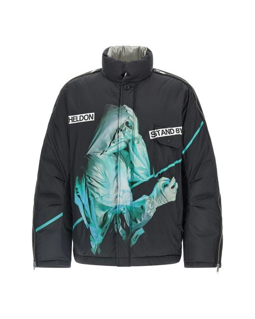 Undercover Black Winter Jackets for men