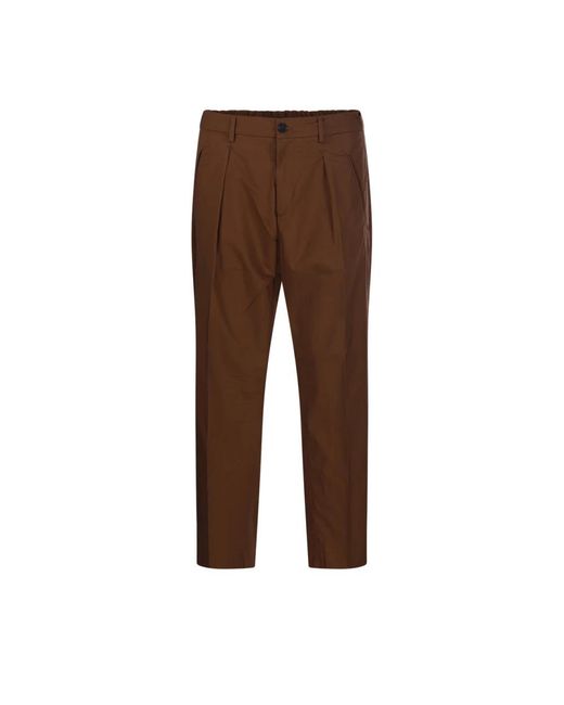 Entre Amis Brown Chinos for men