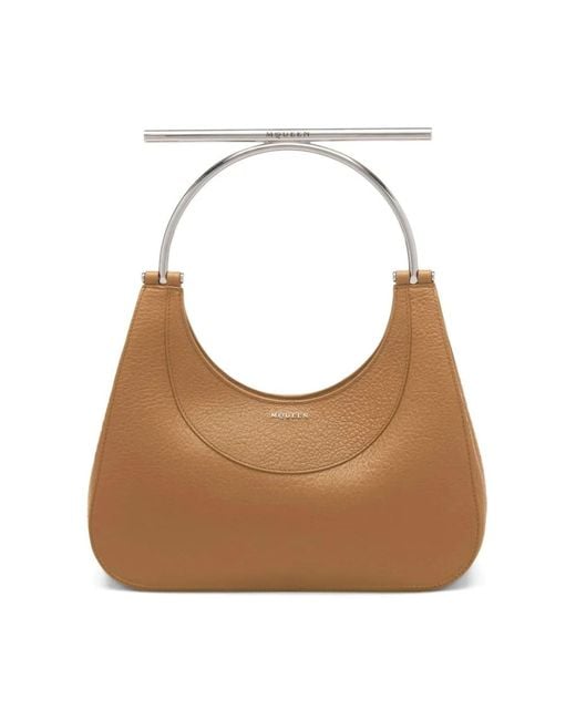 Alexander McQueen Brown Handbags