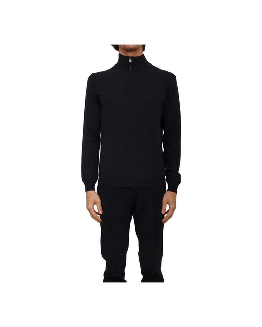 Turtlenecks Corneliani de hombre de color Black