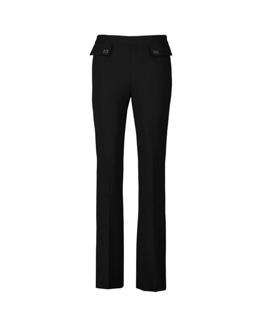 Rinascimento Black Slim-Fit Trousers