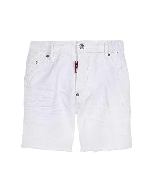 DSquared² Shorts > Denim Shorts in het Blue voor heren