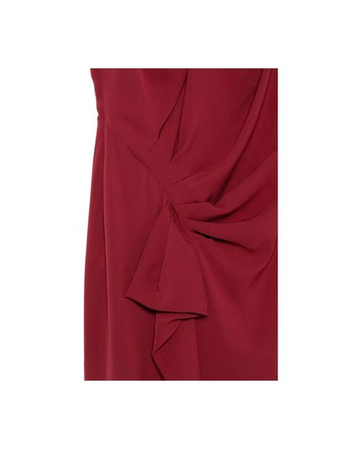 Max Mara Red Party Dresses