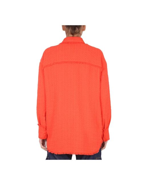 Shirts MSGM en coloris Red