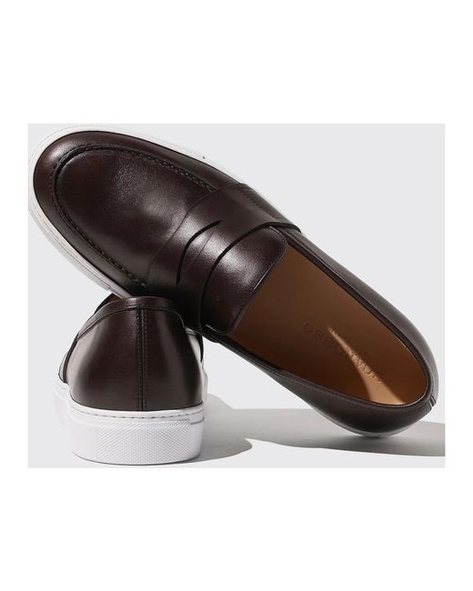 Scarosso Black Sneakers for men