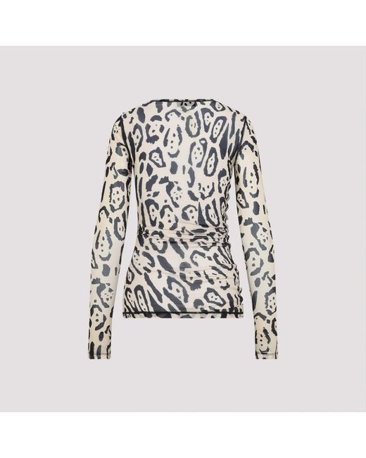Sportmax Black Long Sleeve T-Shirts