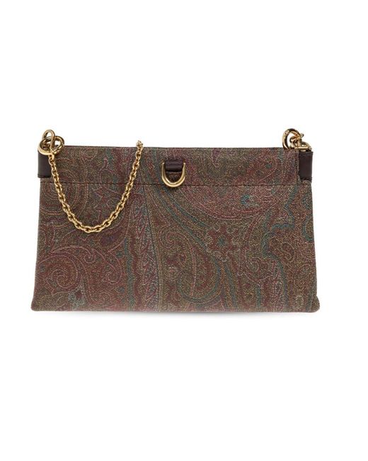 Etro Brown Clutches