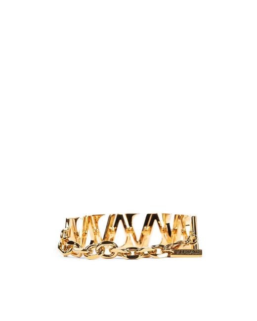 Bracelets Versace en coloris Metallic