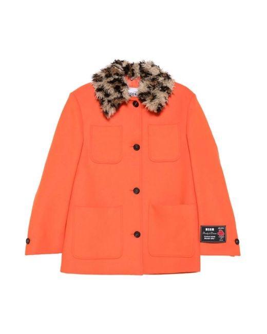 Light Jackets MSGM de color Orange