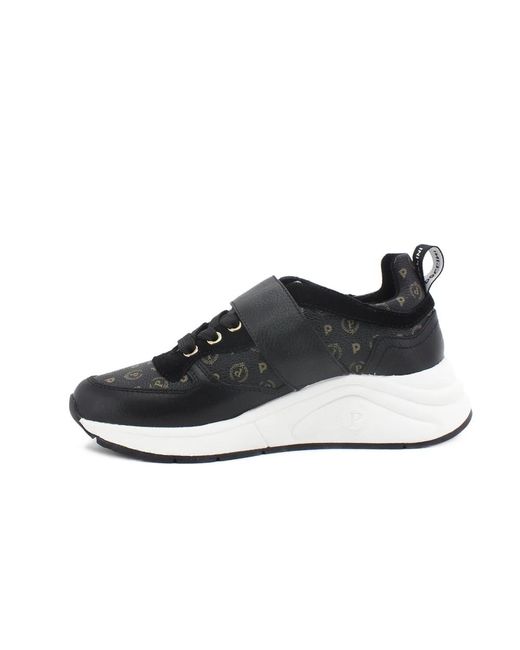Pollini Black Sneakers