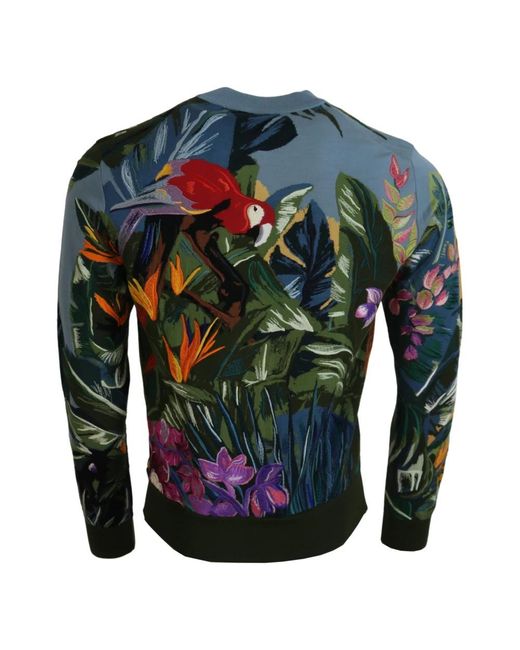 Dolce & Gabbana Green Sweatshirts for men