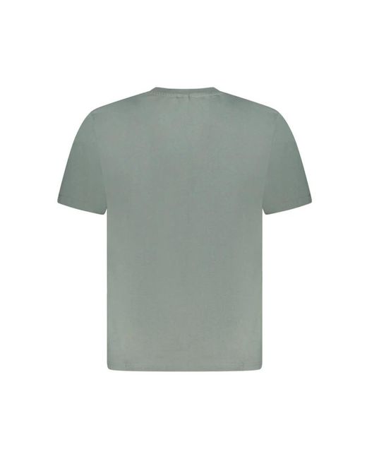 North Sails Tops ,Groen ,Katoen Groen Katoenen T-Shirt Met Opvallende Print in het Gray voor heren