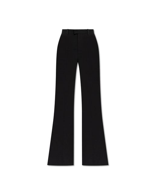 Balenciaga Wide Trousers in het Black