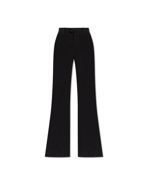 Balenciaga Wide Trousers in het Black