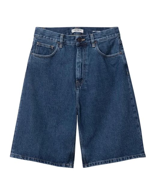 Carhartt Blue Denim Shorts