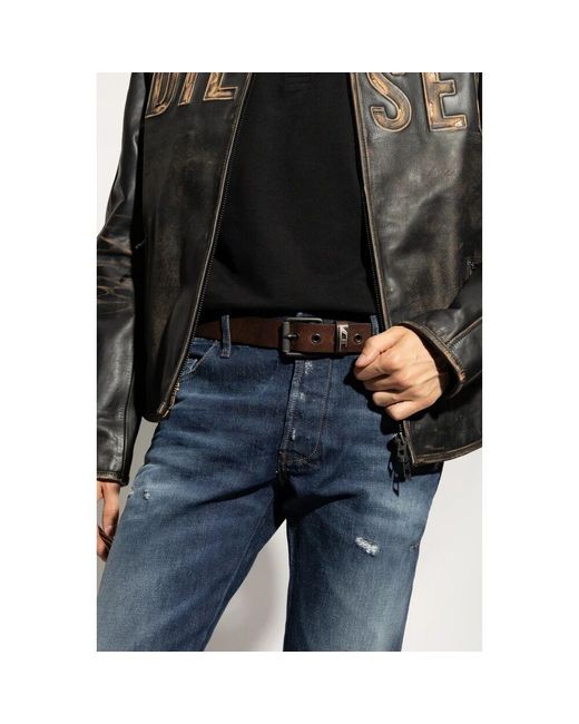 Belts di DIESEL in Brown da Uomo